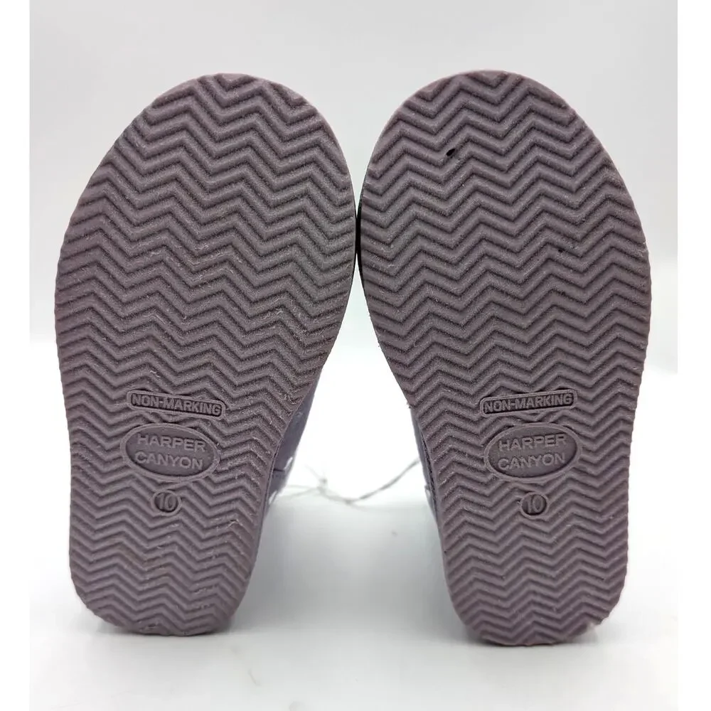 Harper Canyon Elly Cozy Short Boot Unisex Kids Lavender Size US10M